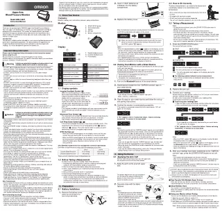 Instruction Manual For BP Monitor HEM-7600T