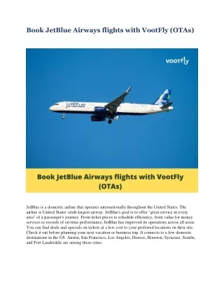JetBlue Airways flights