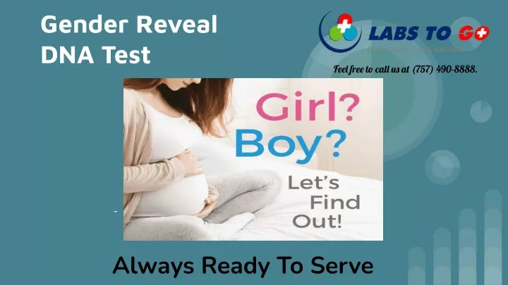 gender reveal dna test