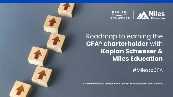 roadmap to earning the cfa charterholder with