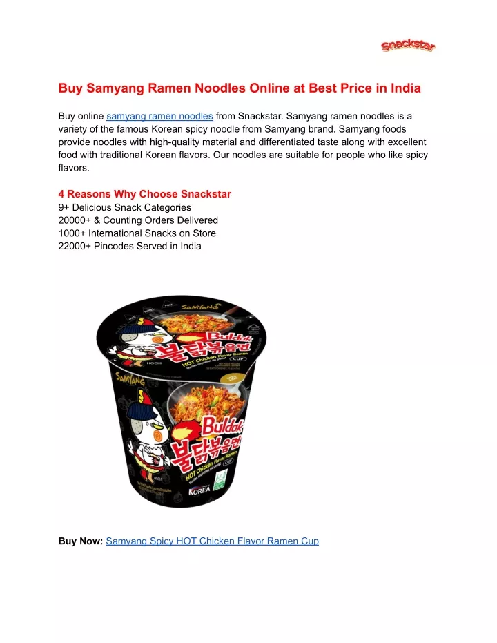 buy samyang ramen noodles online at best price