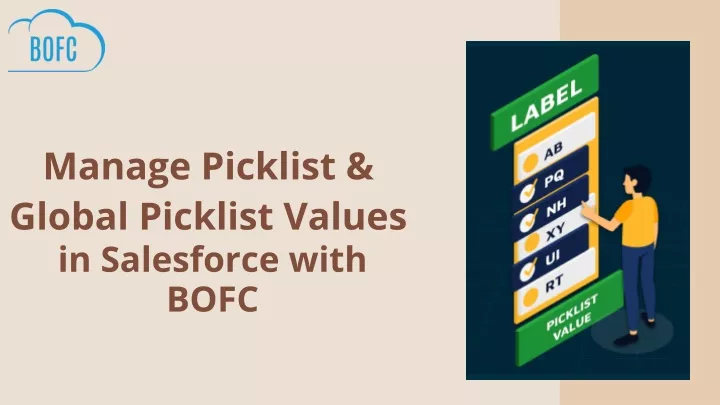 manage picklist global picklist values