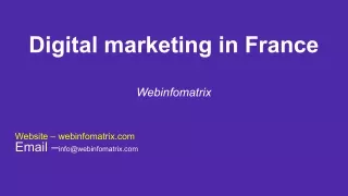 Digital marketing in France