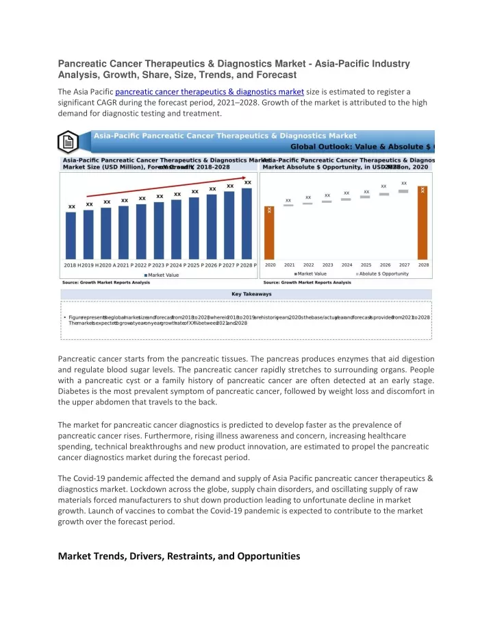 pancreatic cancer therapeutics diagnostics market