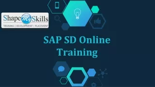 sap sd online training