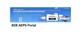 b2b aeps portal