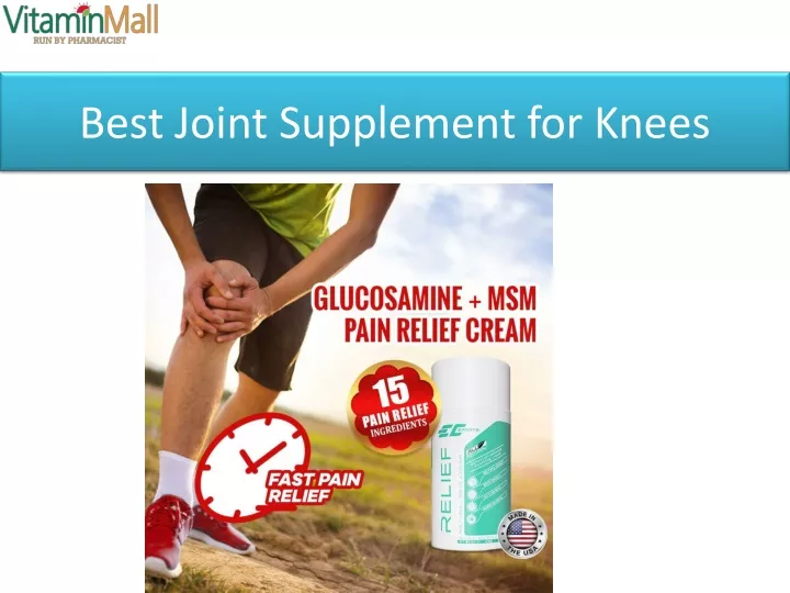 best joint supplement for knees