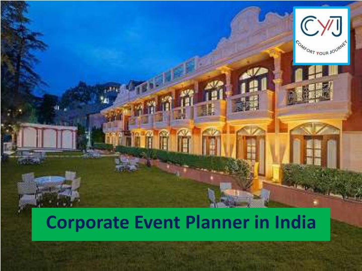 corporate event planner in india