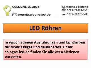 LED Röhren