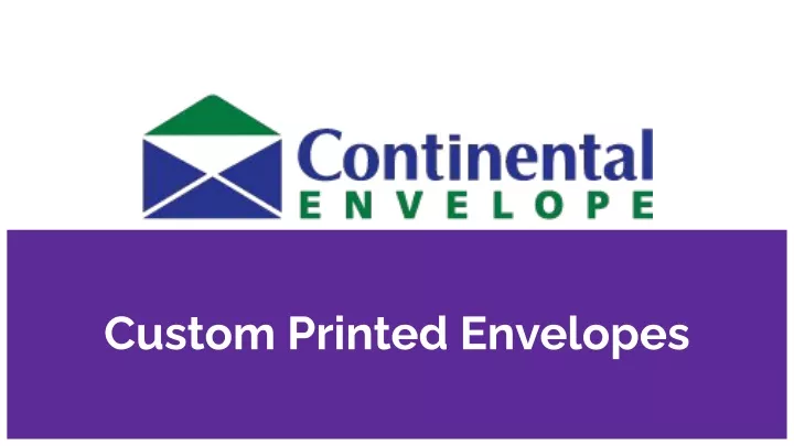 custom printed envelopes