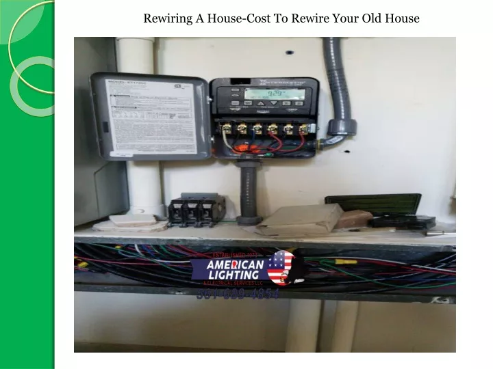 rewiring a house cost to rewire your old house