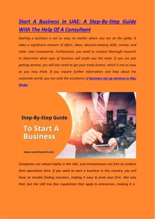 start a business in uae a step by step guide with