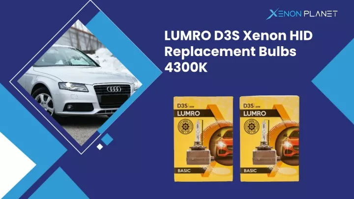 lumro d3s xenon hid replacement bulbs 4300k