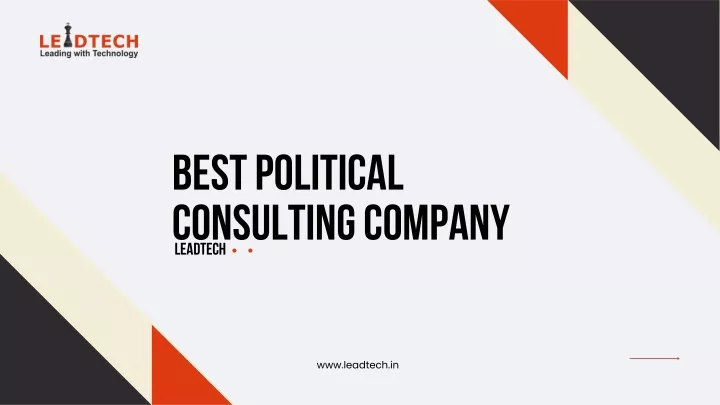best political consulting company leadtech