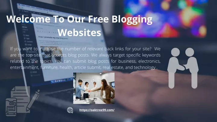 welcome to our free blogging websites