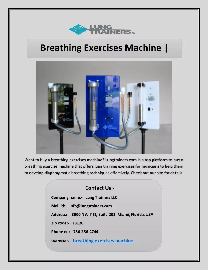 breathing exercises machine lungtrainers com