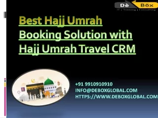 Hajj umrah package