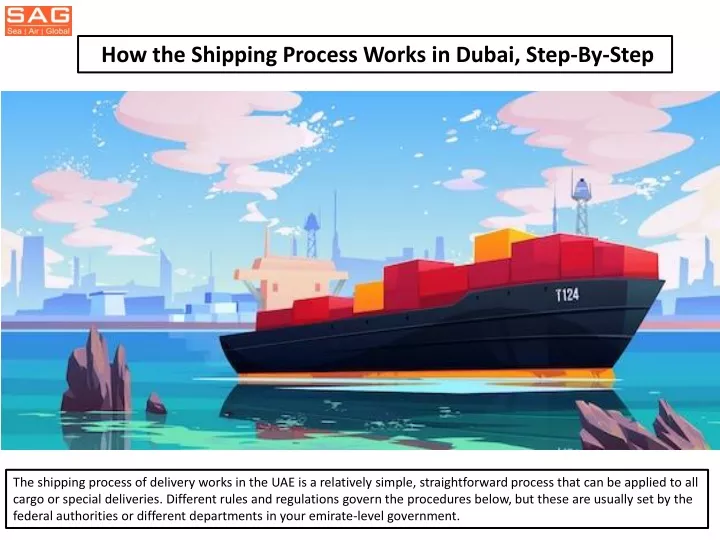 how the shipping process works in dubai step