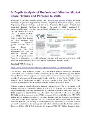 in depth analysis of rockets and missiles market