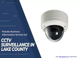 CCTV serveillance in Lake County