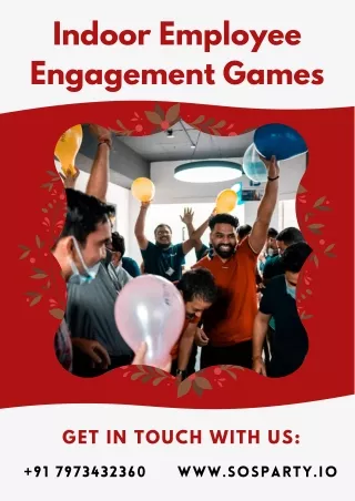 Indoor Employee Engagement Games