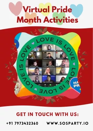 Virtual Pride Month Activities