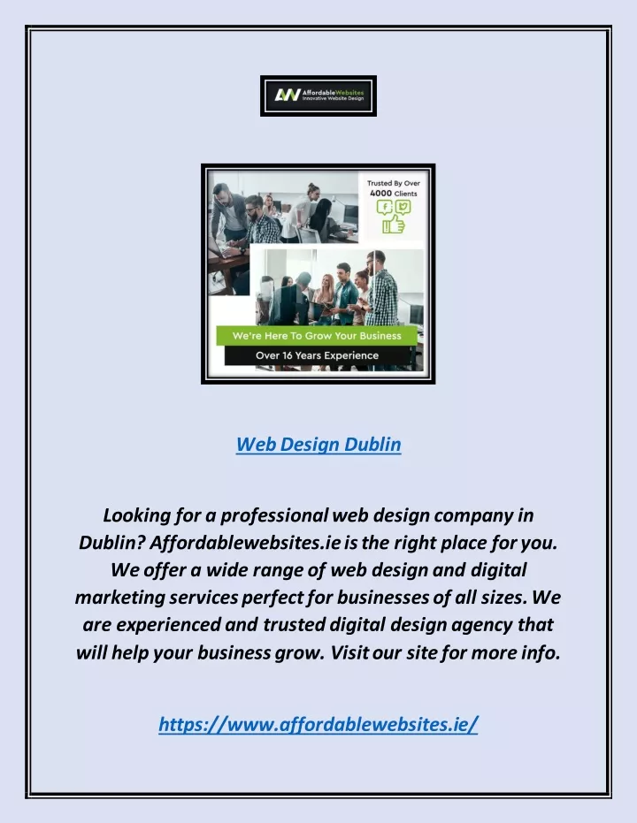 web design dublin