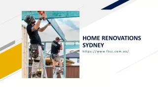 home renovations sydney