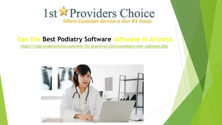 get the best podiatry software software