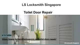 Recommended Toilet Door Repair &amp; Replacement Service at Low Cost