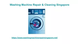 Washing Machine Repair, Service &amp; Cleaning in Singapore at Cheap Price