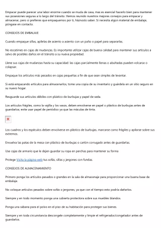 Los mejores consejos para hacer una mudanza sencilla y rapida