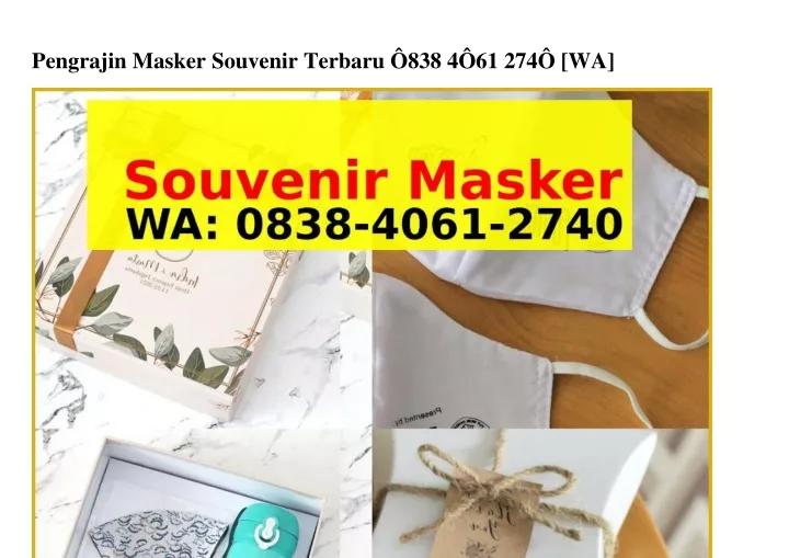 pengrajin masker souvenir terbaru 838 4 61 274 wa