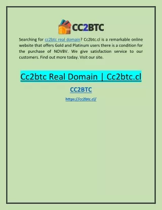 Cc2btc Real Domain Cc2btc.cl