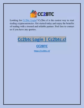 Cc2btc Login Cc2btc.cl