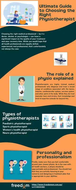 Ultimate Guide to Choosing the Right Physiotherapist