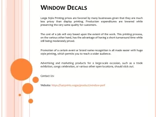window decals