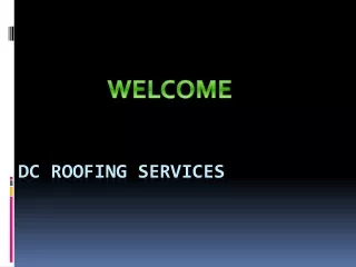 dc roofing services