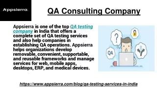 qa consulting company