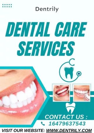 Dental Care Services | Find The Top Dentist In Canada | Dentrily