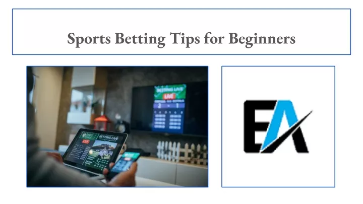 sports betting tips for beginners