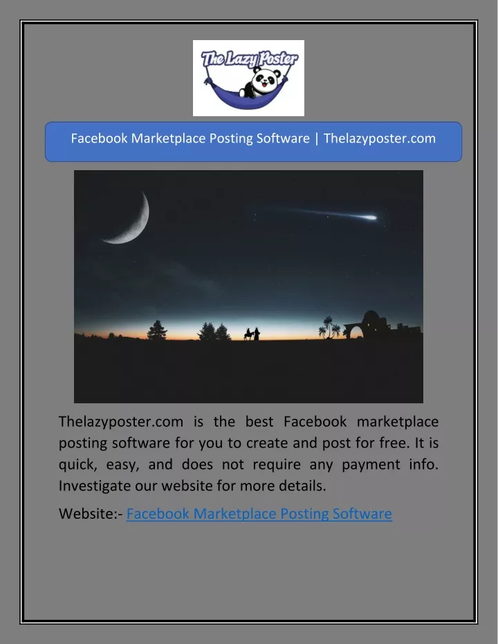 facebook marketplace posting software