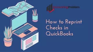 how to reprint checks in quickbooks