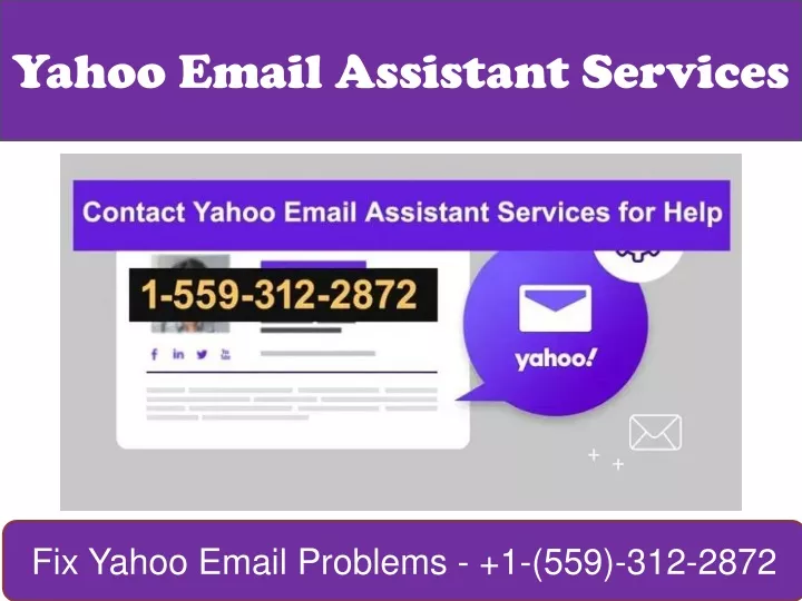 yahoo email assistant services
