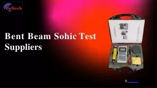 Bent Beam Sohic Test Suppliers-Caltech India
