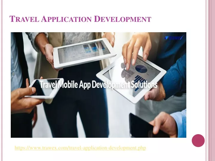 travel application development