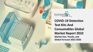 covid 19 detection test kits and consumables