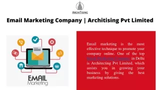 Email Marketing Company - Architising Pvt Limited