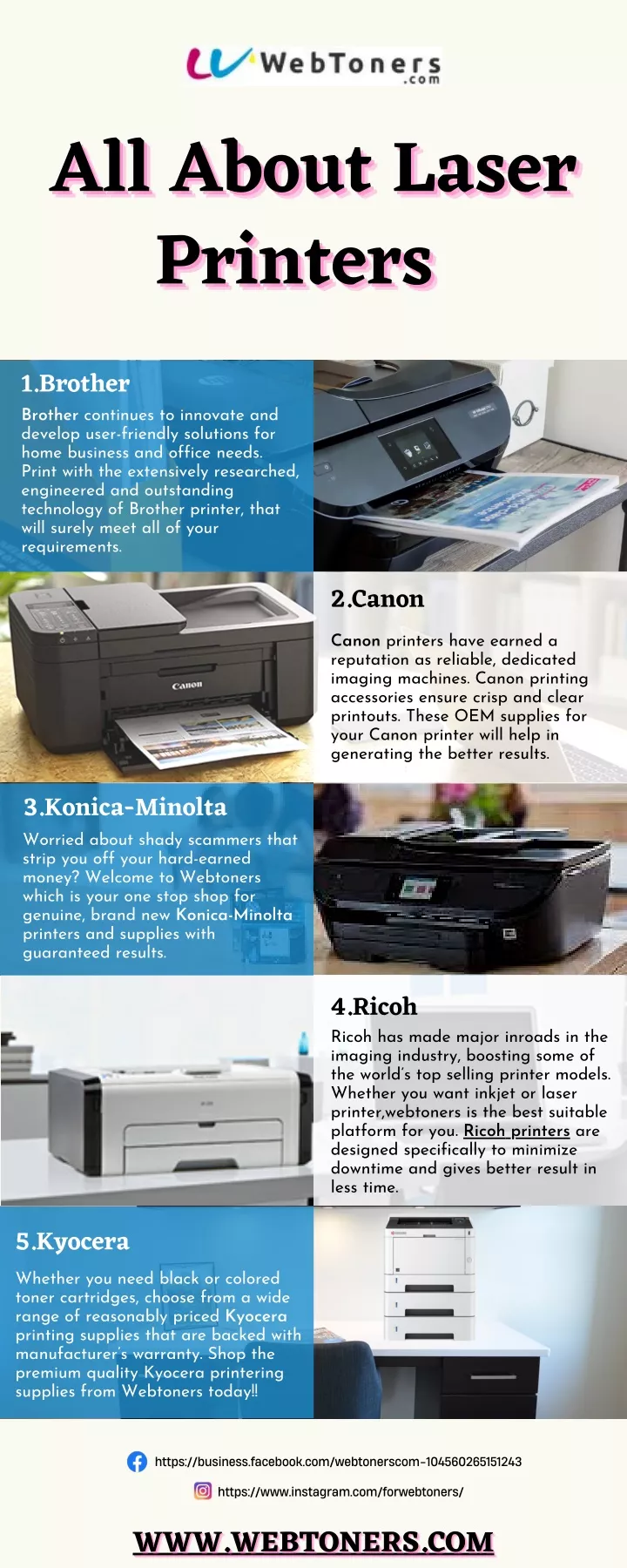 all about laser printers