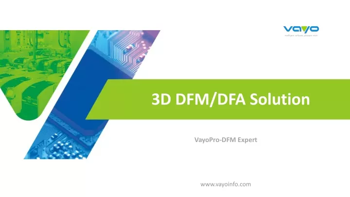 3d dfm dfa solution